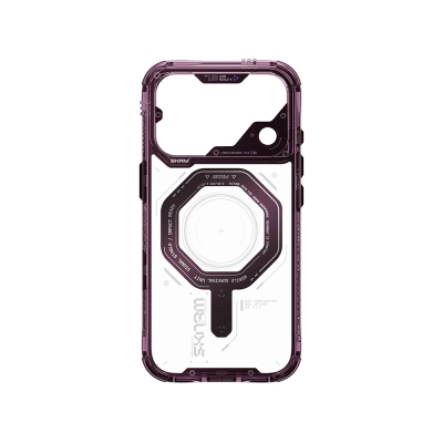 Apple iPhone 18 Pro Case SkinArma M-safe Charging Enabled Airbag Design Magma Cover - 15