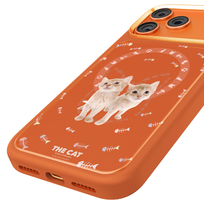 Apple iPhone 18 Pro Case with M-safe Charging Feature, 3D Printed Design, Mutural The Cat Series Cover - 20