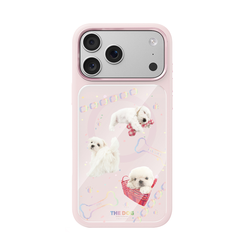 Apple iPhone 18 Pro Case with M-safe Charging Feature, 3D Printed Design, Mutural The Dog Series Cover - 1