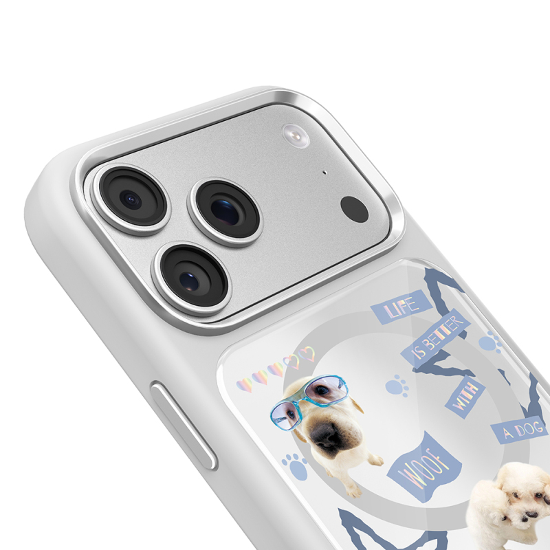 Apple iPhone 18 Pro Case with M-safe Charging Feature, 3D Printed Design, Mutural The Dog Series Cover - 31