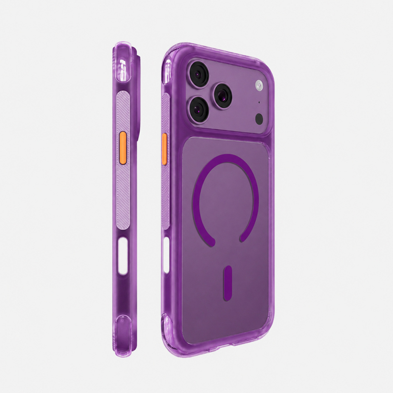 Apple iPhone 18 Pro Case with M-safe Charging Feature and Airbag Design, Mutural Air Shield Series Cover - 3