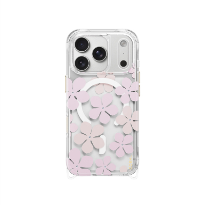 Apple iPhone 18 Pro Case with M-safe Charging Feature, Floral Design, Coehl Mila Series Cover - 3