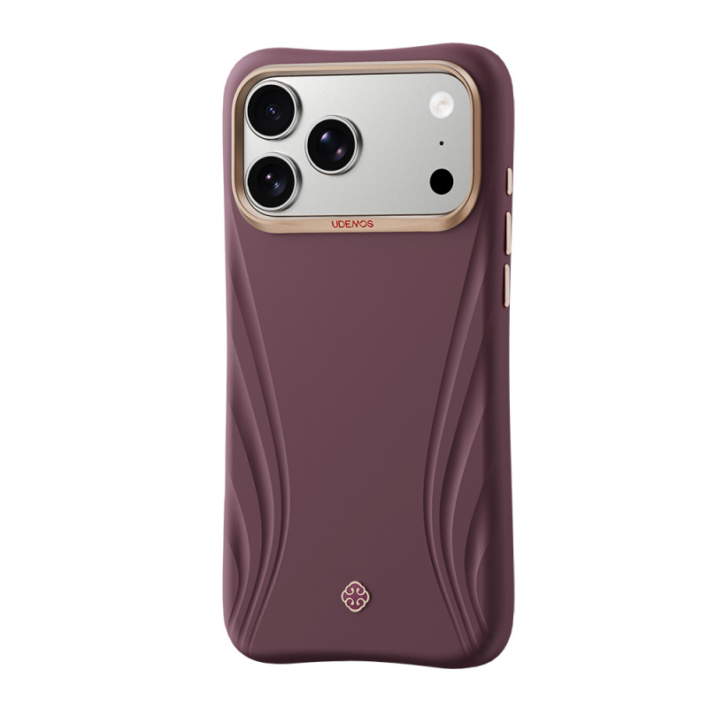 Apple iPhone 18 Pro Case with M-Safe Charging Feature, Striped Logo, Udemos Freedom Series Cover - 11