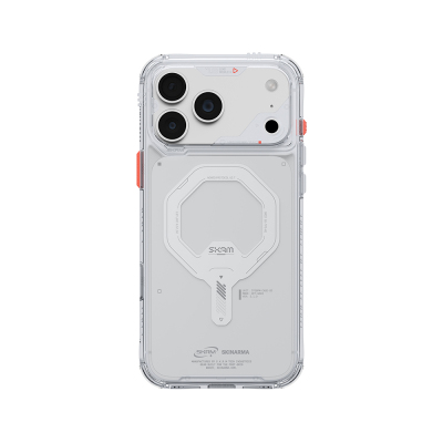 Apple iPhone 18 Pro Case with M-safe Charging Feature, Transparent Airbag Design, Skinarma Saido Mag-Charge Cover - 20