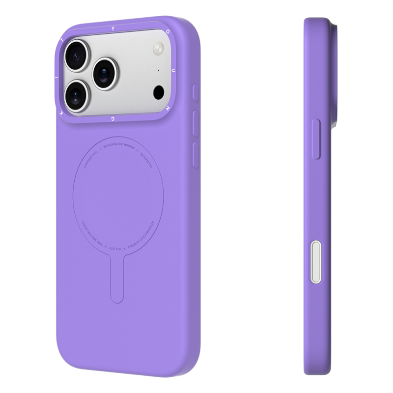 Apple iPhone 18 Pro Case with M-Safe Charging Feature, Youngkit Morandi Series Cover - 34