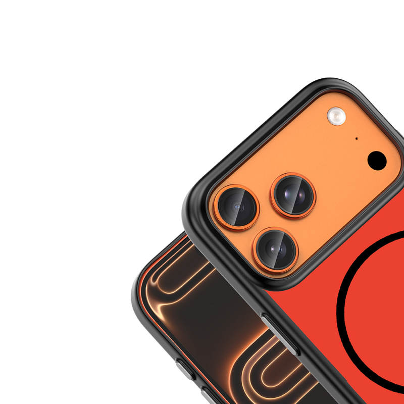 Apple iPhone 18 Pro Case with M-Safe Charging Feature Zore Lora PC Cover - 15