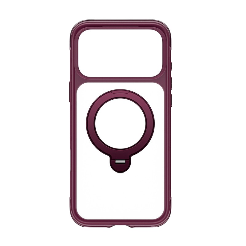 Apple iPhone 18 Pro Case Wiwu AS-203 AeroShield Ultra Series M-safe Charging Enabled Airbag Designed Stand Cover - 6