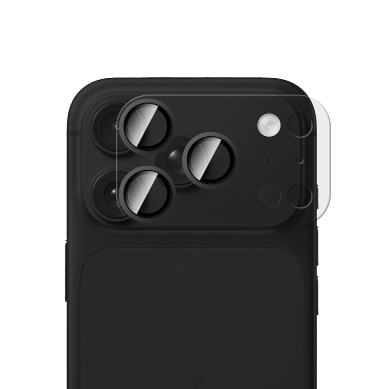 Apple iPhone 18 Pro CaseWorld Alloy Sapphire Safir One-Piece Anti Reflective Safir Kamera Lens Koruyucu - 9