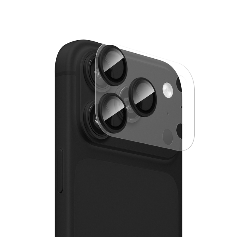 Apple iPhone 18 Pro CaseWorld Alloy Sapphire Safir One-Piece Anti Reflective Safir Kamera Lens Koruyucu - 17