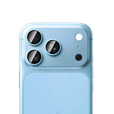 Apple iPhone 18 Pro CaseWorld Alloy Sapphire Safir One-Piece Anti Reflective Safir Kamera Lens Koruyucu - 7