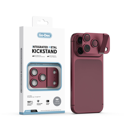 Apple iPhone 18 Pro Go Des CL-23 Anti-Reflective Camera Lens Protector with Stand - 2