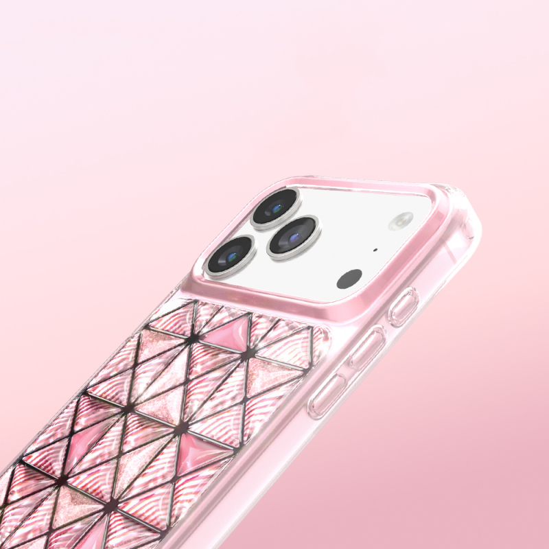 Apple iPhone 18 Pro Kılıf 3D Buz Blok Desenli Zore Paris Kairo TPU Kapak - 14