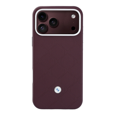 Apple iPhone 18 Pro Kılıf BMW Orjinal Lisanslı M-safe Şarj Özellikli Metal Logolu Kabartmalı Kapitone Deri Kartlıklı Kapak - 15