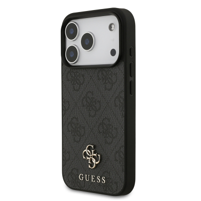 Apple iPhone 18 Pro Kılıf Guess Orjinal Lisanslı M-safe Şarj Özellikli Small 4G Classic Kapak - 2