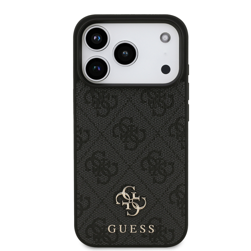 Apple iPhone 18 Pro Kılıf Guess Orjinal Lisanslı M-safe Şarj Özellikli Small 4G Classic Kapak - 3