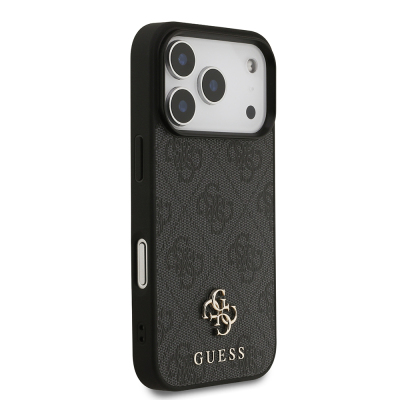 Apple iPhone 18 Pro Kılıf Guess Orjinal Lisanslı M-safe Şarj Özellikli Small 4G Classic Kapak - 4