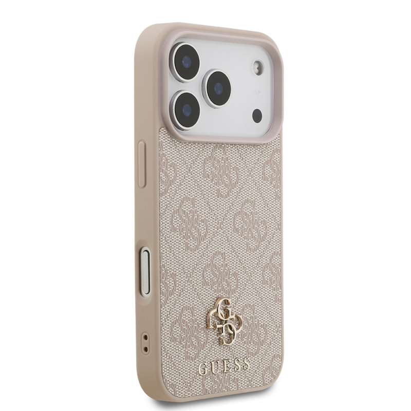 Apple iPhone 18 Pro Kılıf Guess Orjinal Lisanslı M-safe Şarj Özellikli Small 4G Classic Kapak - 12
