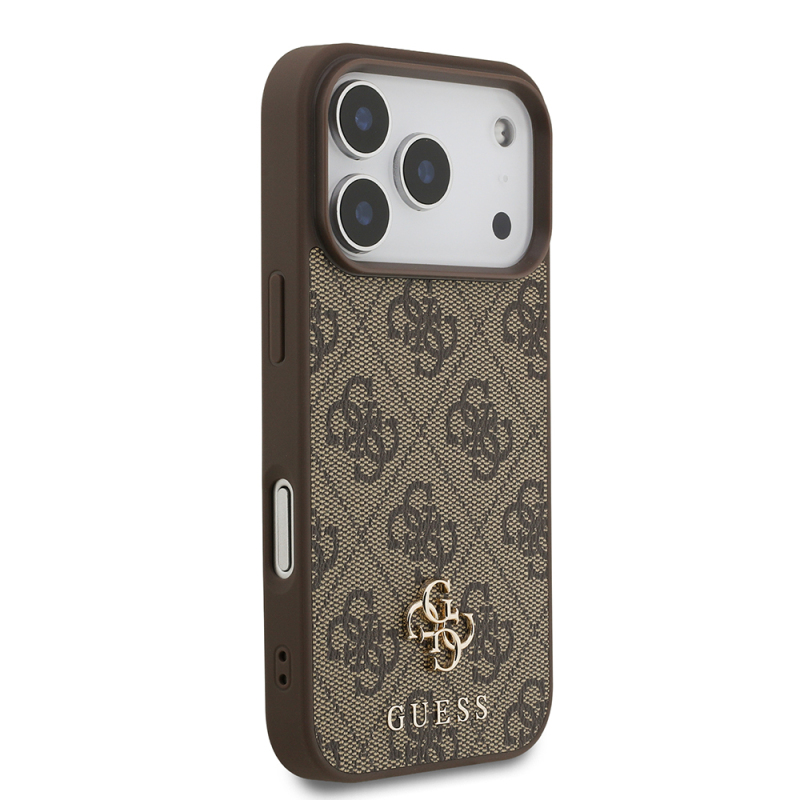 Apple iPhone 18 Pro Kılıf Guess Orjinal Lisanslı M-safe Şarj Özellikli Small 4G Classic Kapak - 20