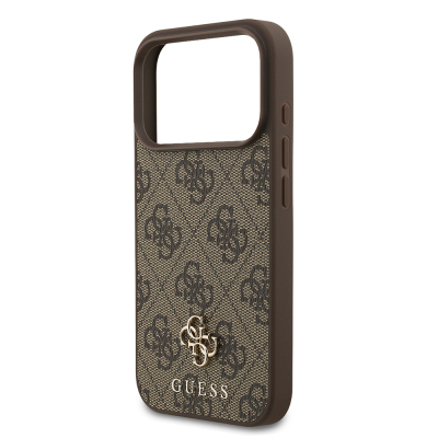 Apple iPhone 18 Pro Kılıf Guess Orjinal Lisanslı M-safe Şarj Özellikli Small 4G Classic Kapak - 22