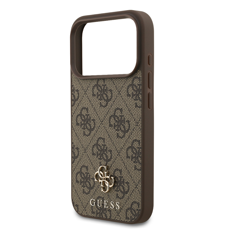 Apple iPhone 18 Pro Kılıf Guess Orjinal Lisanslı M-safe Şarj Özellikli Small 4G Classic Kapak - 22