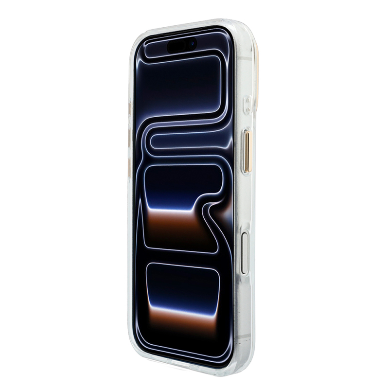 Apple iPhone 18 Pro Kılıf Guess Orjinal Lisanslı Yazı ve 4G Büyük Metal Logolu Silikon Kapak - 16