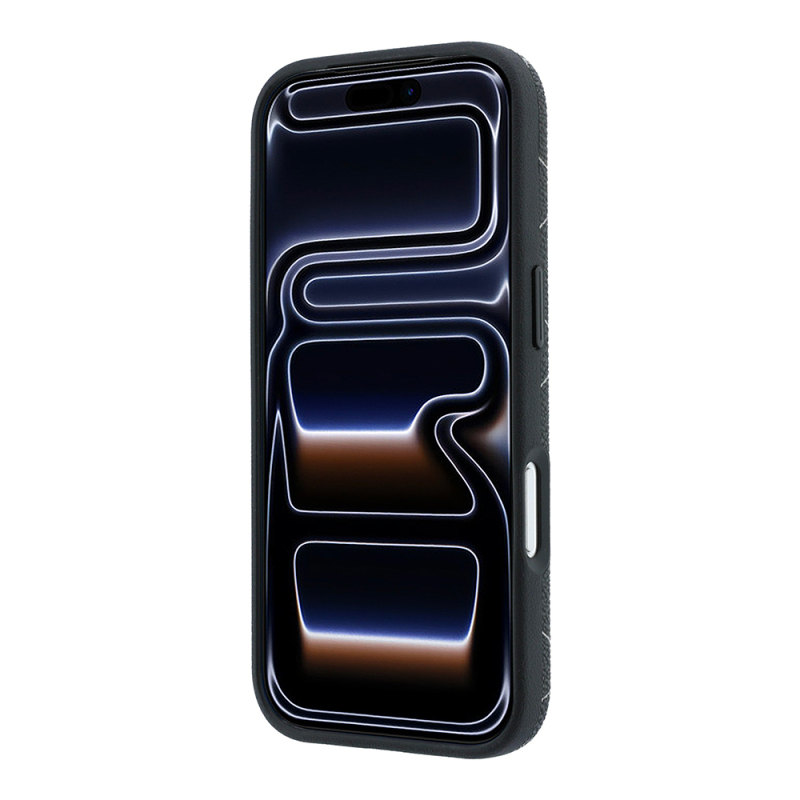 Apple iPhone 18 Pro Kılıf Lacoste Orjinal Lisanslı M-safe Şarj Özellikli Metal Logolu Deri Karışık Monogram Desenli Kapak - 22