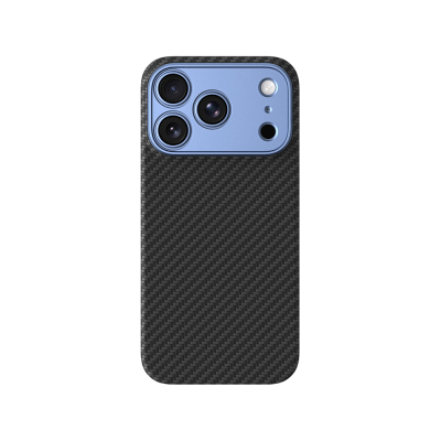 Apple iPhone 18 Pro Kılıf M-safe Şarj Özellikli 1500D Aramid Fiber Lens Korumalı Amazingthing Titan Max Serisi Karbon Kapak - 2