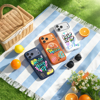 Apple iPhone 18 Pro Kılıf M-safe Şarj Özellikli 3D Baskılı Tasarım Mutural Graffiti Serisi Kapak - 34
