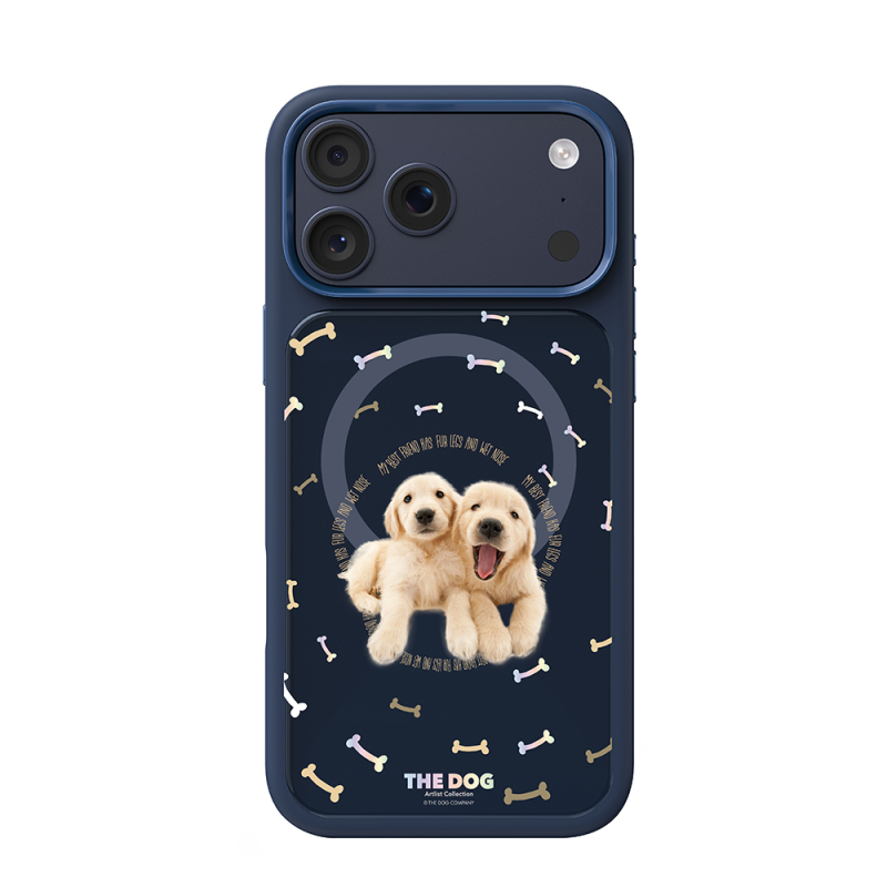 Apple iPhone 18 Pro Kılıf M-safe Şarj Özellikli 3D Baskılı Tasarım Mutural The Dog Serisi Kapak - 2