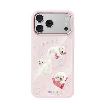 Apple iPhone 18 Pro Kılıf M-safe Şarj Özellikli 3D Baskılı Tasarım Mutural The Dog Serisi Kapak - 1
