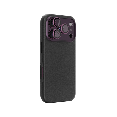 Apple iPhone 18 Pro Kılıf M-Safe Şarj Özellikli Airbag Tasarımlı AmazingThing Glamour SLens Serisi Kapak - 19