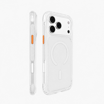 Apple iPhone 18 Pro Kılıf M-safe Şarj Özellikli Airbag Tasarımlı Mutural Air Shield Serisi Kapak - 2