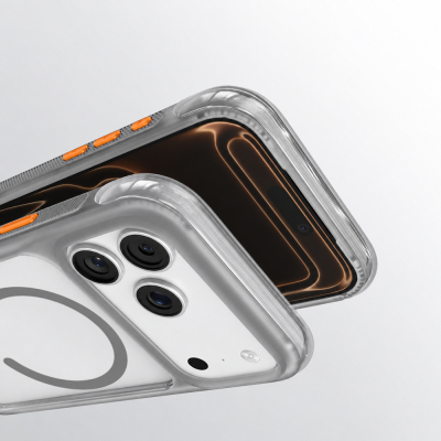 Apple iPhone 18 Pro Kılıf M-safe Şarj Özellikli Airbag Tasarımlı Mutural Air Shield Serisi Kapak - 16
