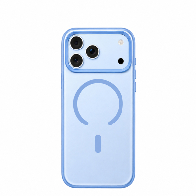 Apple iPhone 18 Pro Kılıf M-safe Şarj Özellikli Airbag Tasarımlı Mutural Mist Serisi Kapak - 1