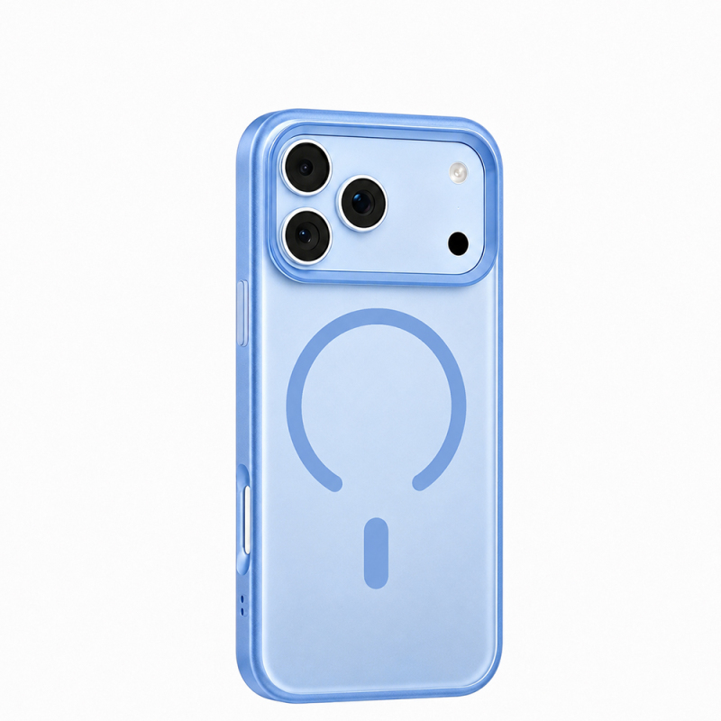 Apple iPhone 18 Pro Kılıf M-safe Şarj Özellikli Airbag Tasarımlı Mutural Mist Serisi Kapak - 9