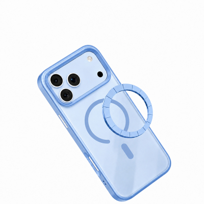 Apple iPhone 18 Pro Kılıf M-safe Şarj Özellikli Airbag Tasarımlı Mutural Mist Serisi Kapak - 11