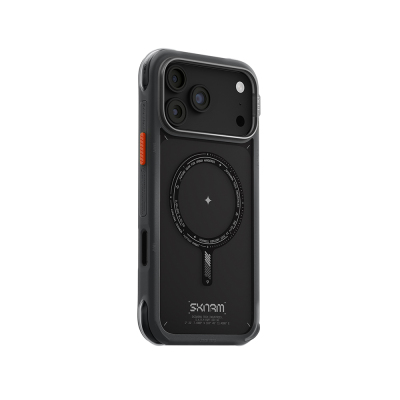 Apple iPhone 18 Pro Kılıf M-Safe Şarj Özellikli Airbag Tasarımlı Skinarma Avion Kapak - 5