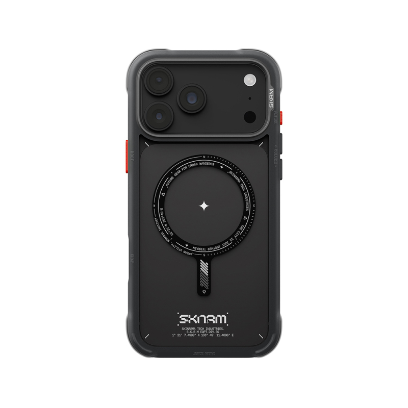 Apple iPhone 18 Pro Kılıf M-Safe Şarj Özellikli Airbag Tasarımlı Skinarma Avion Kapak - 7