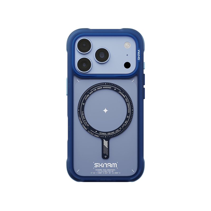 Apple iPhone 18 Pro Kılıf M-Safe Şarj Özellikli Airbag Tasarımlı Skinarma Avion Kapak - 4
