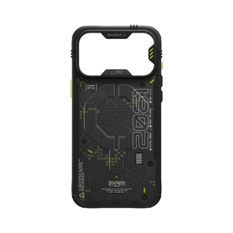 Apple iPhone 18 Pro Kılıf M-Safe Şarj Özellikli Airbag Tasarımlı Skinarma Vigor XE Kapak - 21