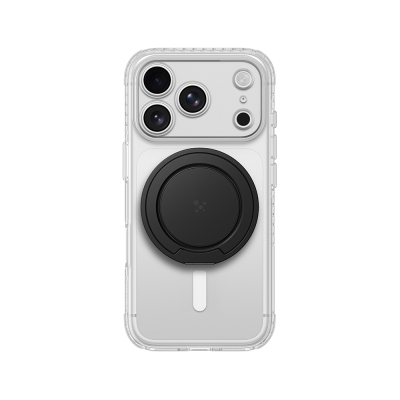 Apple iPhone 18 Pro Kılıf M-safe Şarj Özellikli Amazingthing Titan Pro Serisi Pop Ring Standlı Set - 1