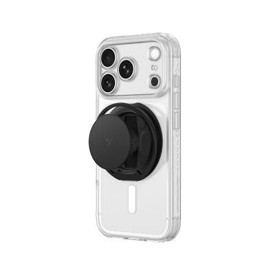 Apple iPhone 18 Pro Kılıf M-safe Şarj Özellikli Amazingthing Titan Pro Serisi Pop Ring Standlı Set - 3