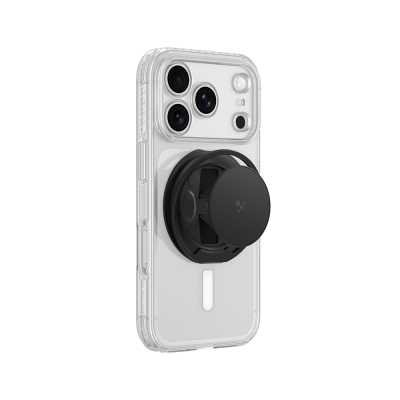 Apple iPhone 18 Pro Kılıf M-safe Şarj Özellikli Amazingthing Titan Pro Serisi Pop Ring Standlı Set - 4