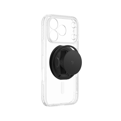 Apple iPhone 18 Pro Kılıf M-safe Şarj Özellikli Amazingthing Titan Pro Serisi Pop Ring Standlı Set - 5