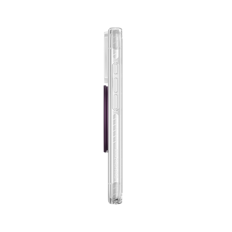 Apple iPhone 18 Pro Kılıf M-safe Şarj Özellikli Amazingthing Titan Pro Serisi Pop Ring Standlı Set - 12