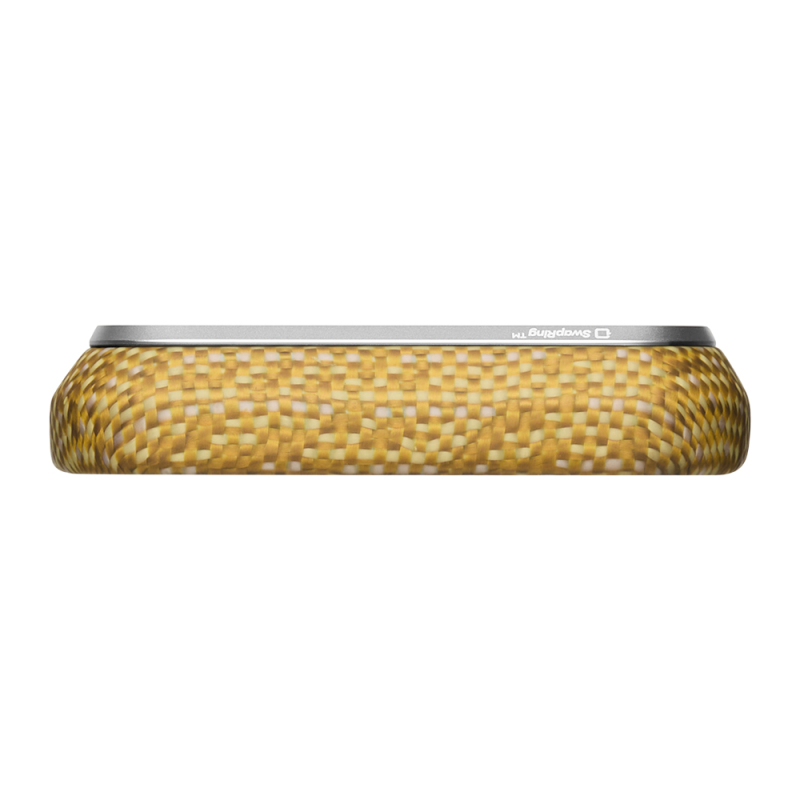 Apple iPhone 18 Pro Kılıf M-safe Şarj Özellikli Aramid Karbon Fiber Pitaka Wind Over Wheat Serisi Kapak - 23