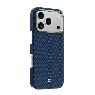Apple iPhone 18 Pro Kılıf M-Safe Şarj Özellikli Benks ArmorAir ArmorGrid Serisi Yükseltilmiş Kamera Çerçevesi C1 Kevlar Karbon Kapak - 7