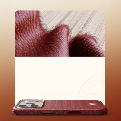 Apple iPhone 18 Pro Kılıf M-Safe Şarj Özellikli Benks ArmorPro ArmorEdge X9 Serisi Kevlar Karbon Kapak - 16
