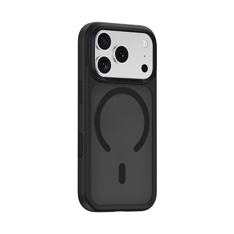 Apple iPhone 18 Pro Kılıf M-Safe Şarj Özellikli Benks Mist C-Magnet Yeni Seri Kapak - 7