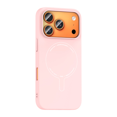 Apple iPhone 18 Pro Kılıf M-Safe Şarj Özellikli Kamera Korumalı Zore Elio Sert PC Kapak - 13